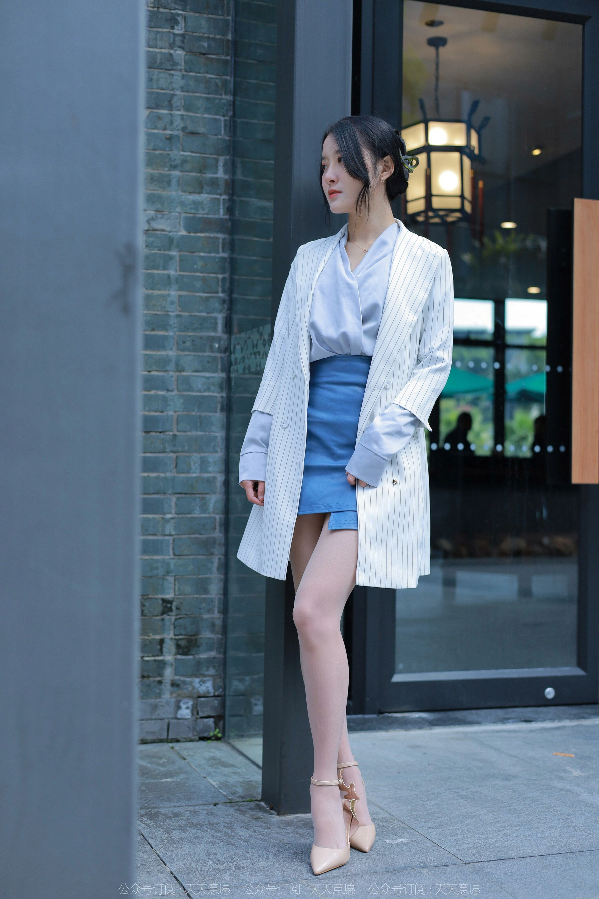 [IESS异思趣向] 2022.04.16 丝享家 1061:婉萍《蓝衣女神》 3